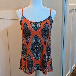 Paisley Print Tank Top